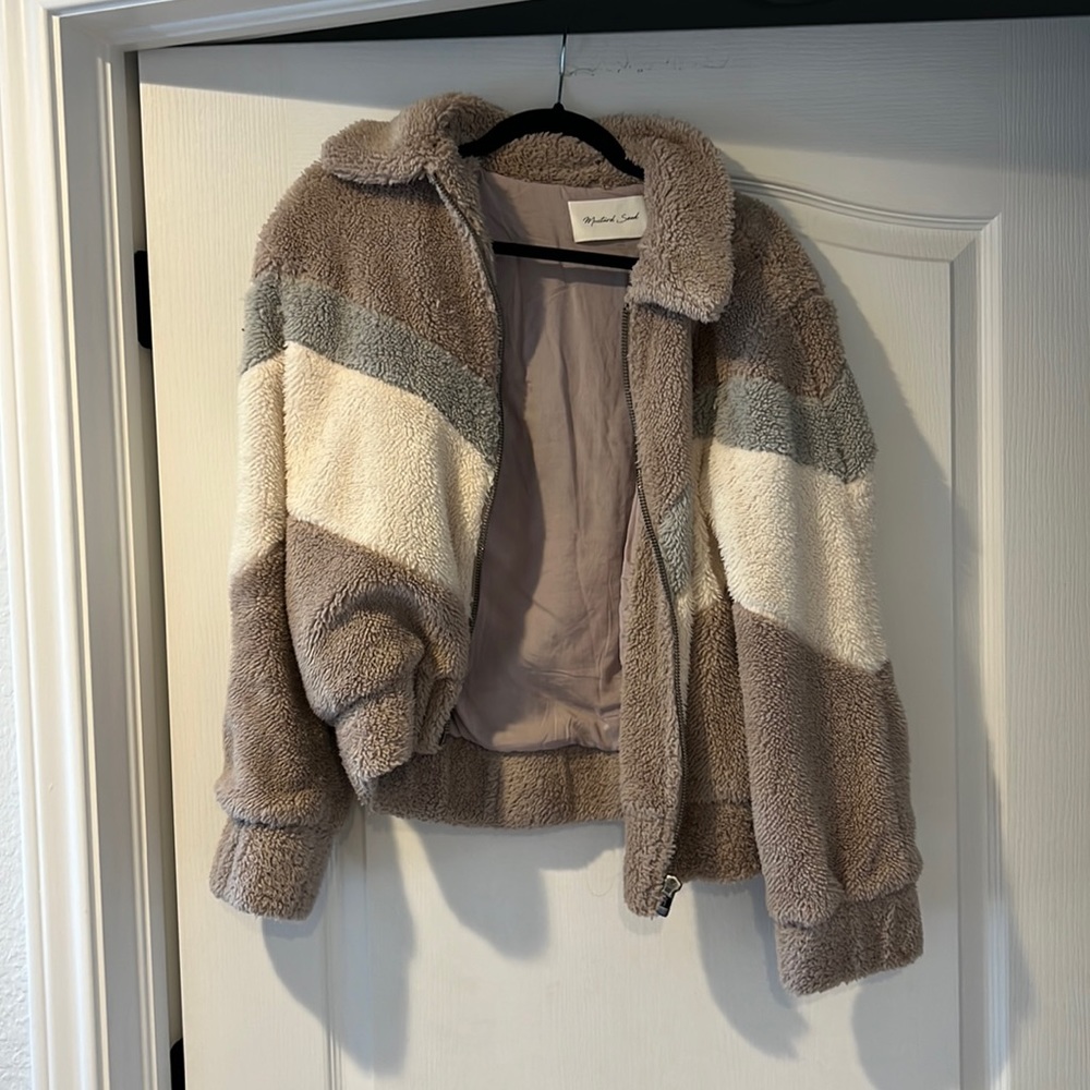 Fuzzy jacket